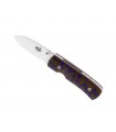 Citadel 63123 Couteau Stavange, lame acier N690Co, manche 9,5 cm noix de banksia ...