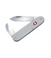 Victorinox 0.2300.26 Couteau  8,4 cm alox quadrillé gris