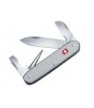 Victorinox 0.8120.26 Couteau  9,3 cm alox quadrillé argent