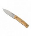 Lionsteel b35.ul Poignard  lame   acier Sleipner satiné manche 9 cm  plaquettes en bois olivier