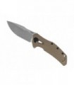 Zero Tolérance  zt.0308 Couteau  lame  acier CPM-20CV  manche 13 cm   G10 bronze au recto et titanium satiné au verso