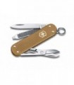 Victorinox 0.6221.255g Couteau lame acier inox manche 5,8 cm Alox quadrillé Sable