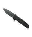 buck 7843.bks couteau lame 8,5 cm acier manche 11 cm micarta noir