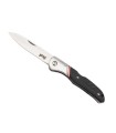 herbertz he.53028 couteau lame 10 cm acier 440 manche 11,5 cm noir