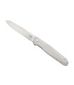 crkt k230xxp.cr couteau lame 8,5 cm acier d2 satiné manche 11 cm gris