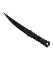 crkt 2927.cr poignard lame 16,5 cm acier carbone sk-5 manche 16,5 cm noir