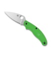 spyderco c94pgr couteau lame 8 cm acier LC200N manche 10 cm vert