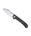 sencut sa03b couteau lame 8 cm acier 9Cr18MoV manche 10 cm noir