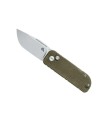 fox production bf.758mi couteau lame 7,5 cm acier d2 manche 9 cm vert