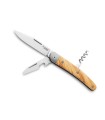 lionsteel jk3.ul couteau lame 8 cm  manche 10 cm olivier