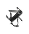 Victorinox 0.6226.31p canif lame acier manche 5,8 cm noir