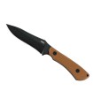 crkt 2083.cr poignard lame 11 cm acier sk-5 manche 11 cm marron