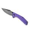 sencut sa02d couteau lame 9,5 cm acier d2  manche 11,5 cm violet